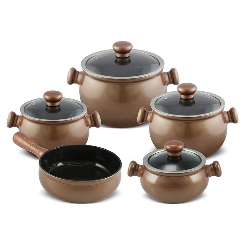 Conjunto Panelas de Cerâmica Premiere Joy 5 peças Cobre - Ceraflame