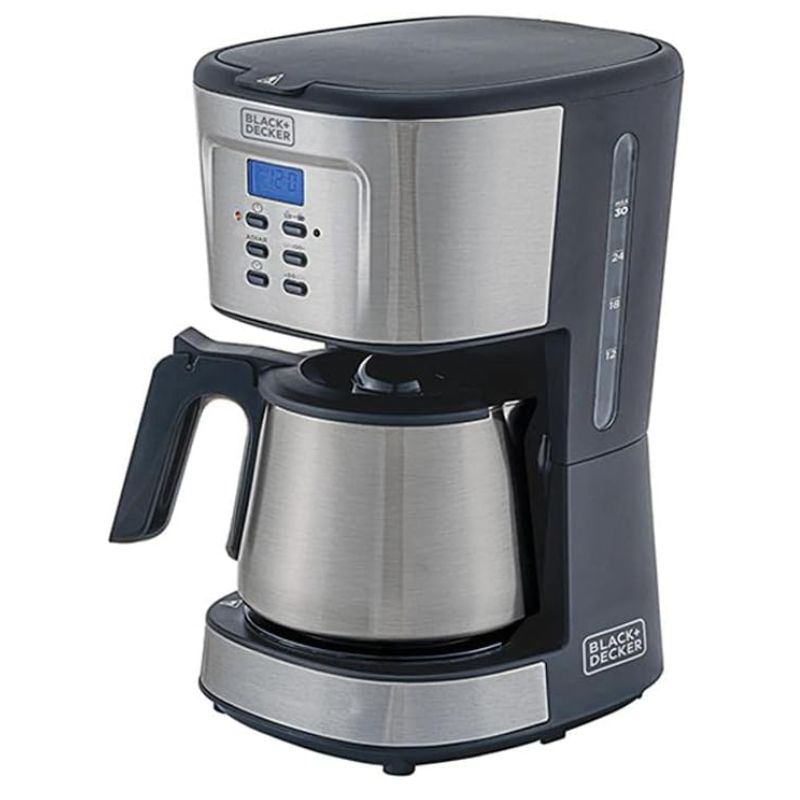 Cafeteira com Jarra Inox Programável com Ajuste de Intensidade - Black Decker
