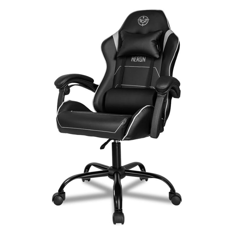 Cadeira Gamer TGT Heron TC Preto e Cinza - TGT Target