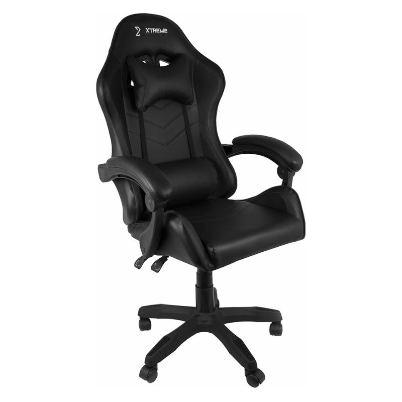  Cadeira Gamers Cinesis Giratória Reclinável Altura Ajustável Preta - Xtreme