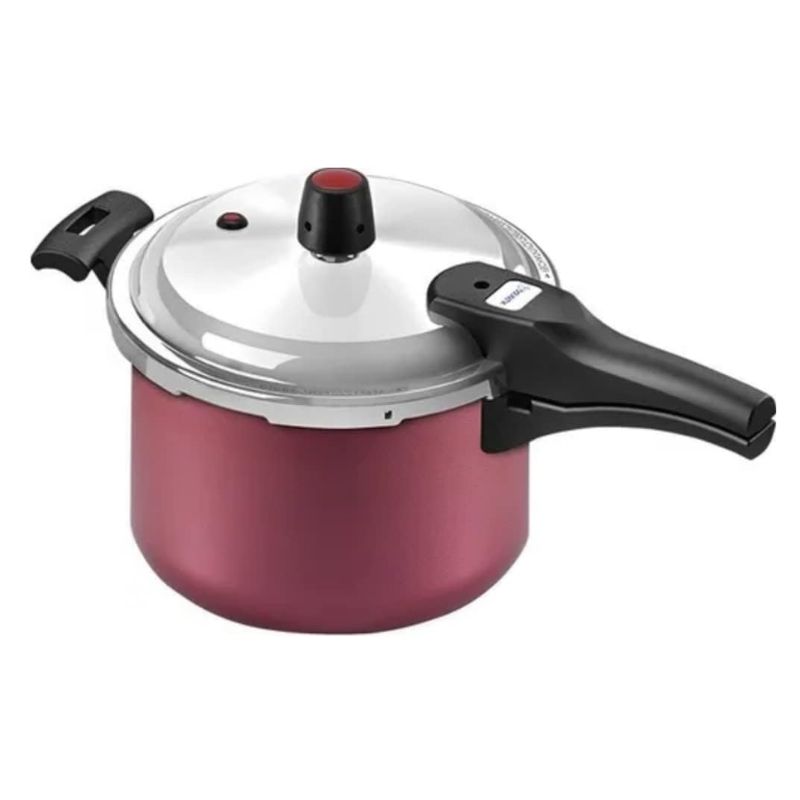 Panela de Pressão Fechamento Externo 4,5L Cereja Premium - Panelux