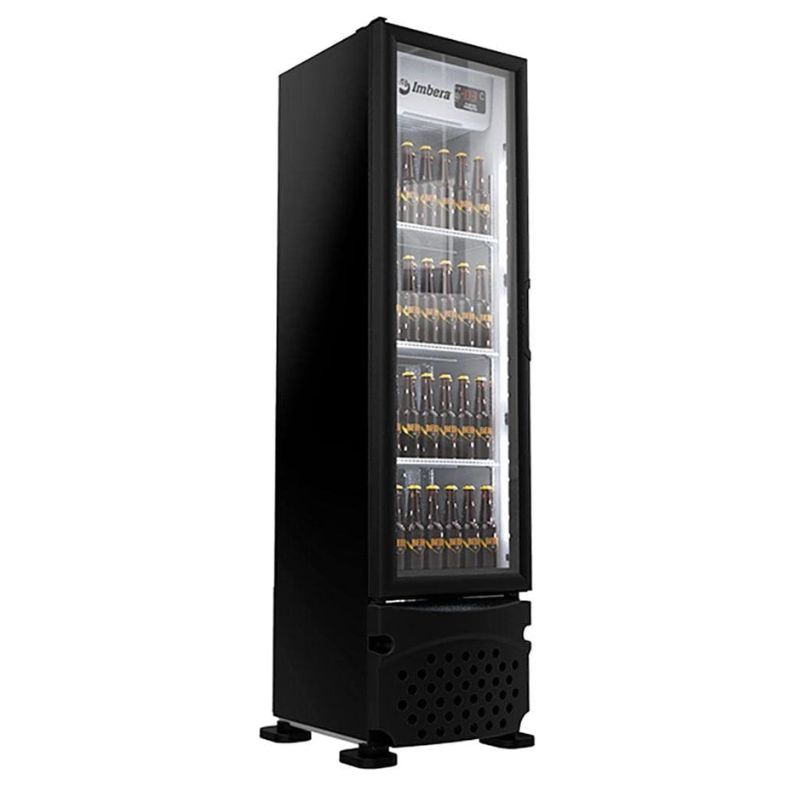Cervejeira Vertical 1 Porta 229 Litros Preto 220V - Imbera